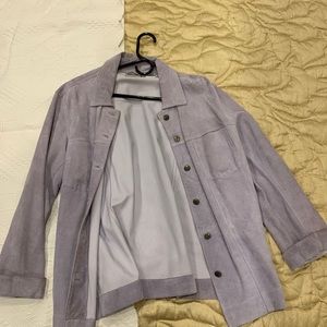 Light leather jacket